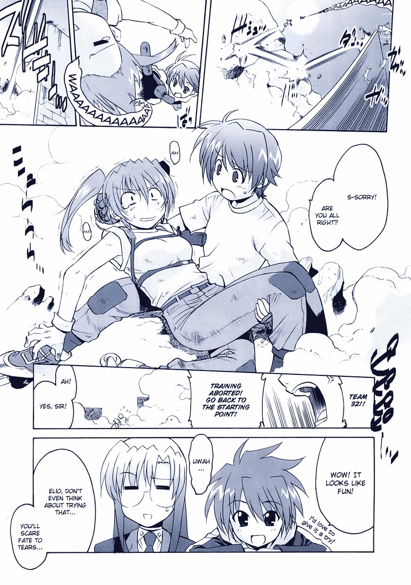 Mahou Shoujo Lyrical Nanoha StrikerS the Comics chapter 4 page 19