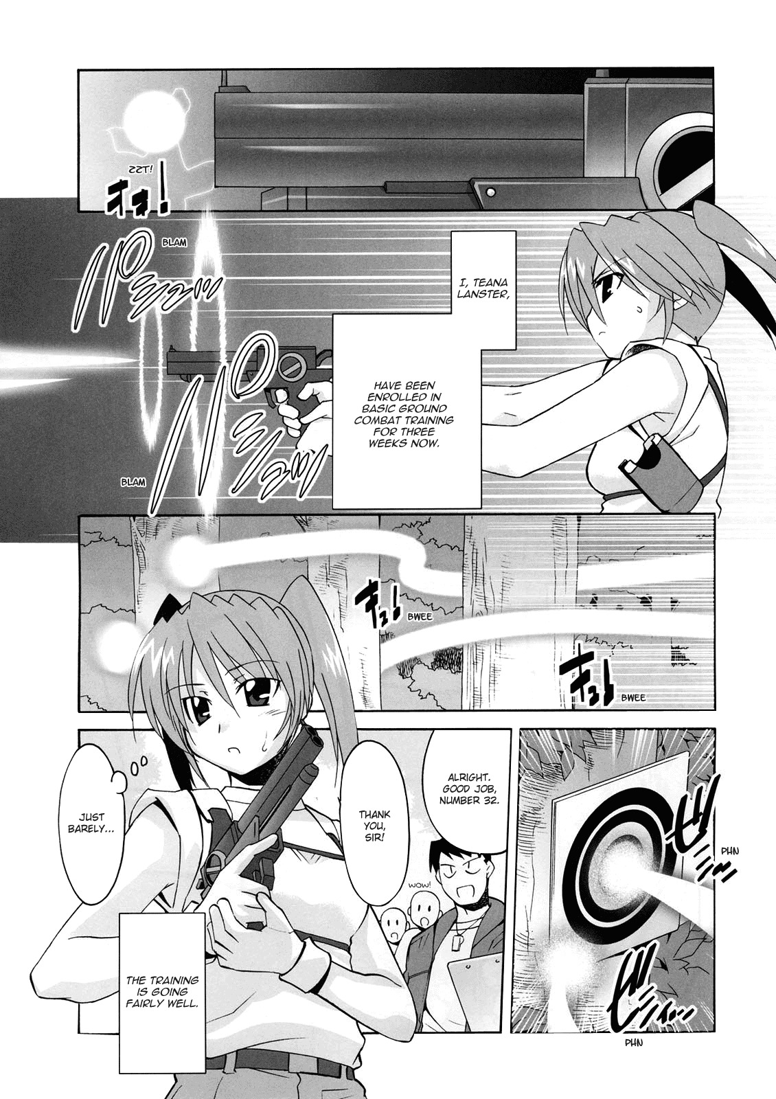 Mahou Shoujo Lyrical Nanoha StrikerS the Comics chapter 6 page 1