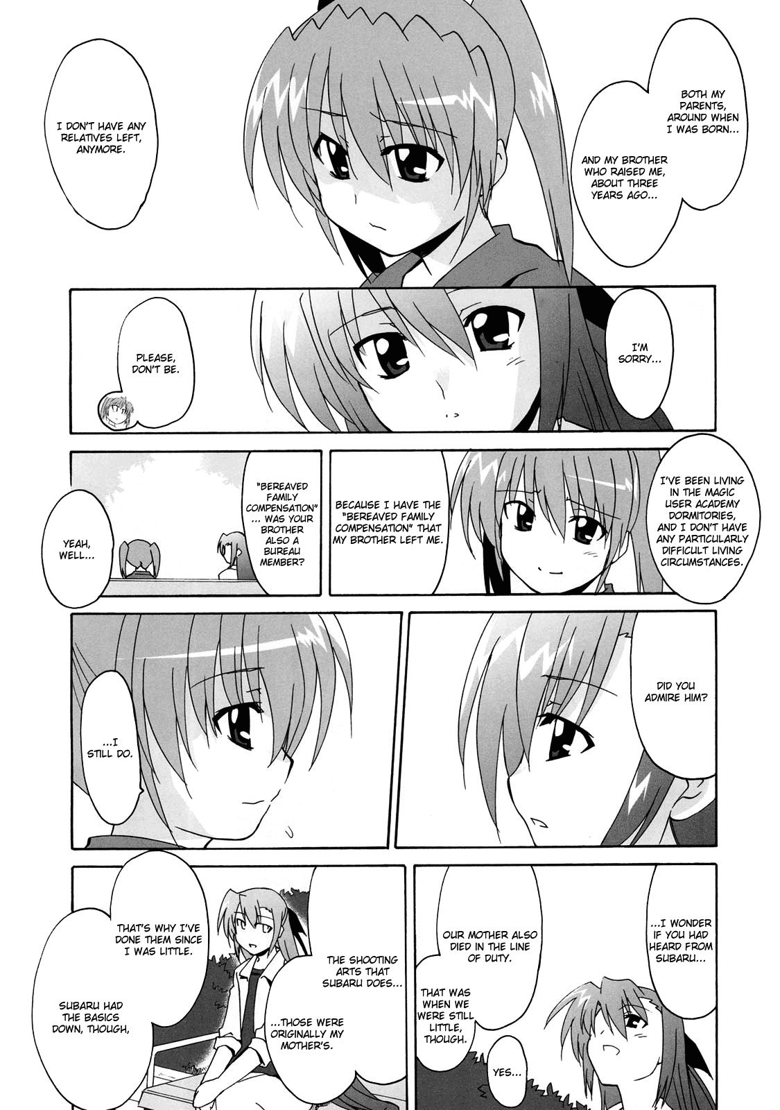 Mahou Shoujo Lyrical Nanoha StrikerS the Comics chapter 6 page 12