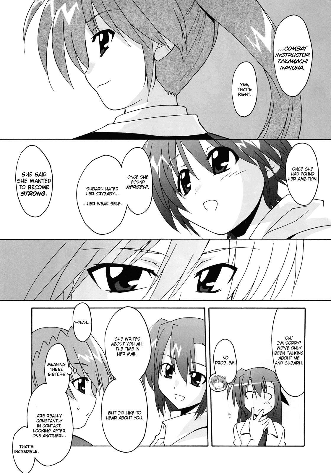 Mahou Shoujo Lyrical Nanoha StrikerS the Comics chapter 6 page 15