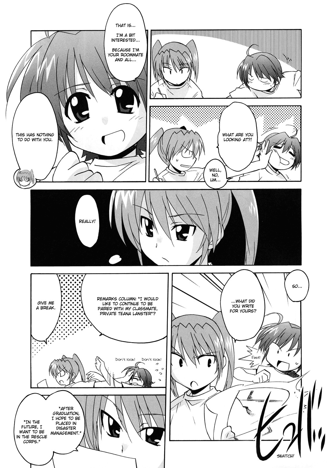 Mahou Shoujo Lyrical Nanoha StrikerS the Comics chapter 6 page 6