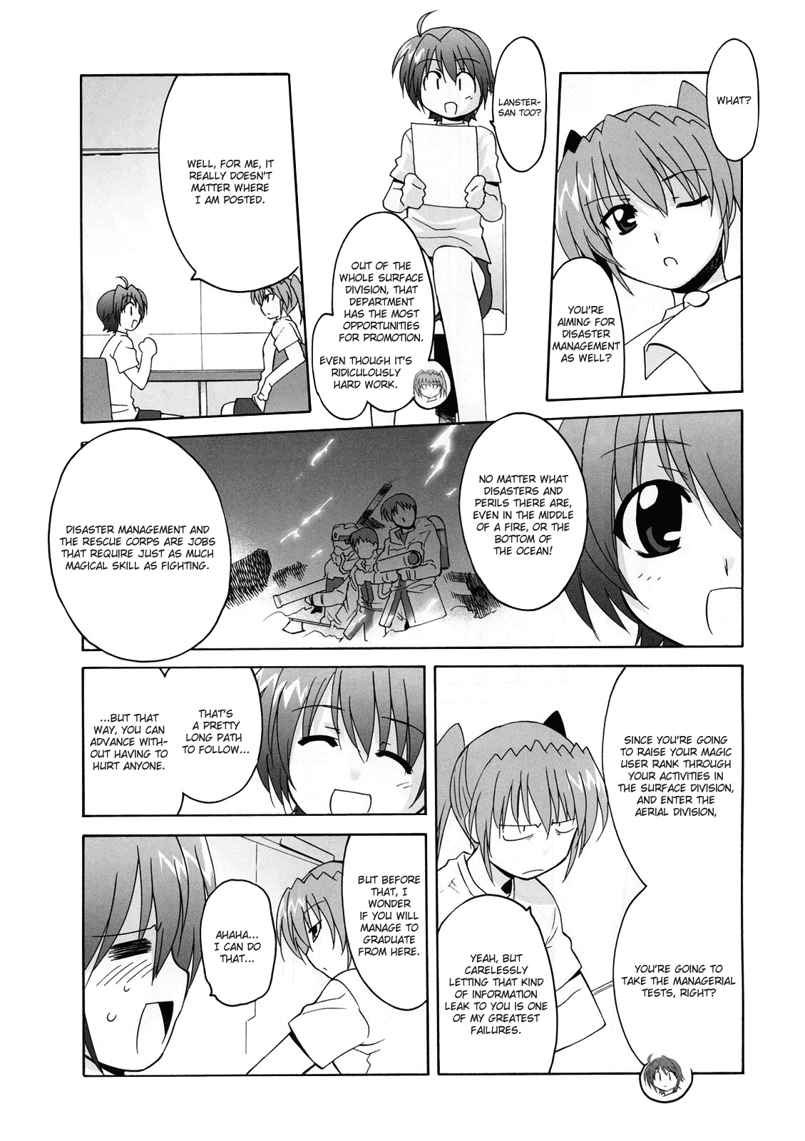 Mahou Shoujo Lyrical Nanoha StrikerS the Comics chapter 6 page 7