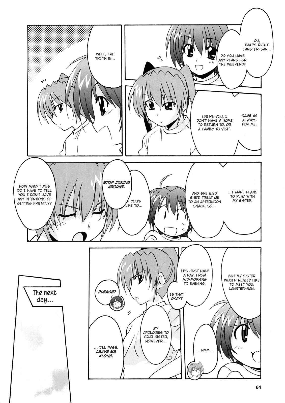 Mahou Shoujo Lyrical Nanoha StrikerS the Comics chapter 6 page 8