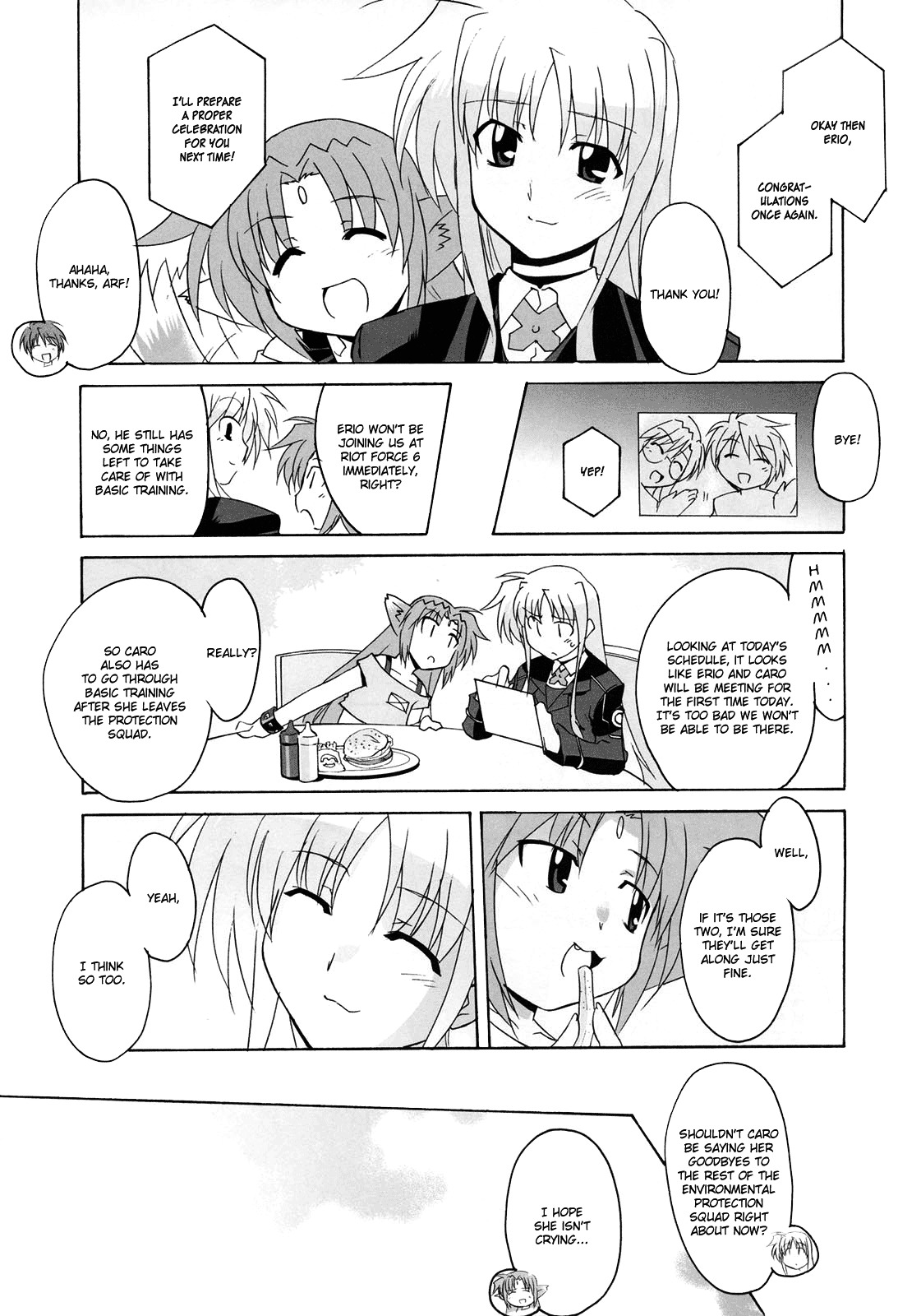 Mahou Shoujo Lyrical Nanoha StrikerS the Comics chapter 7 page 13