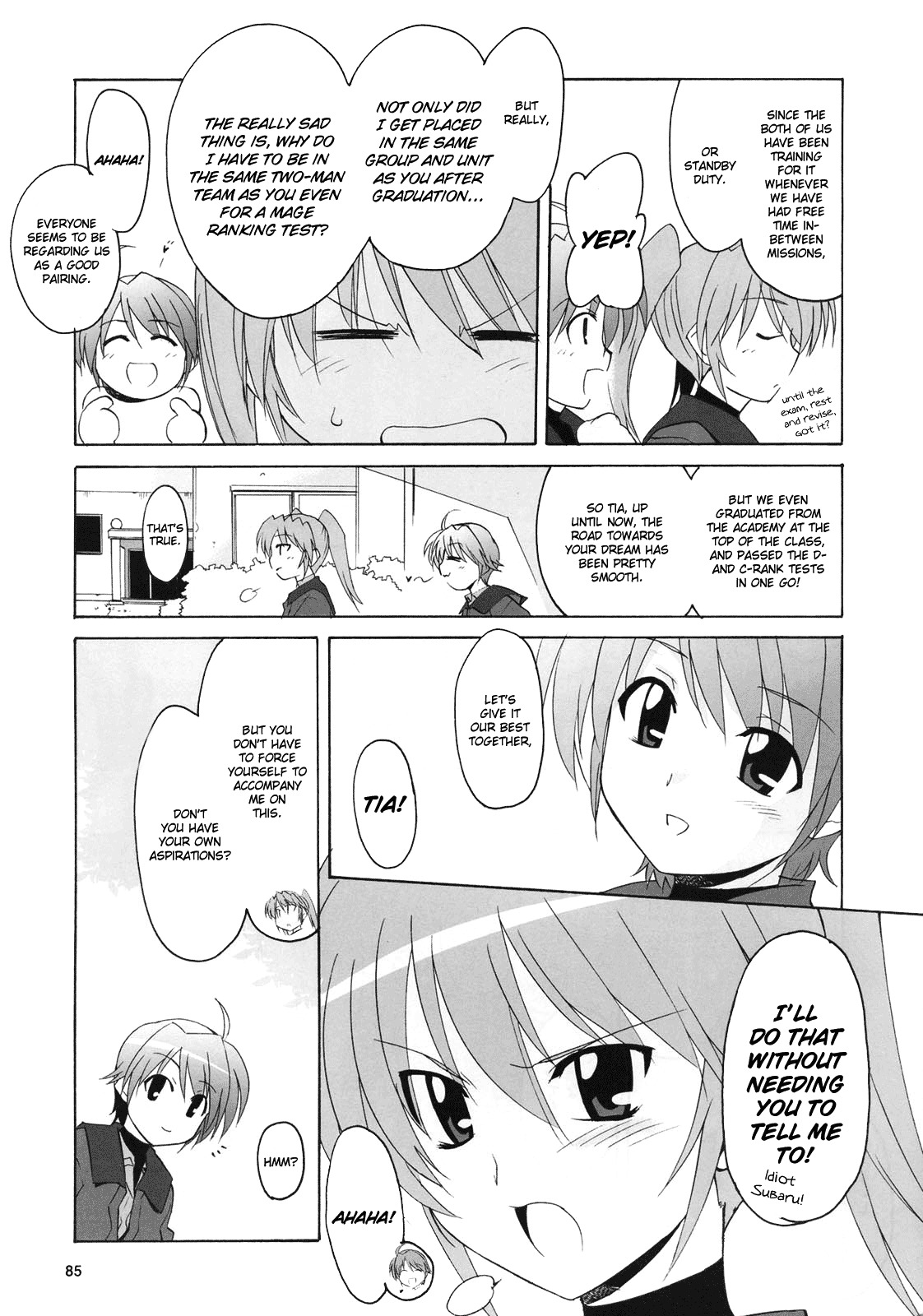 Mahou Shoujo Lyrical Nanoha StrikerS the Comics chapter 7 page 21