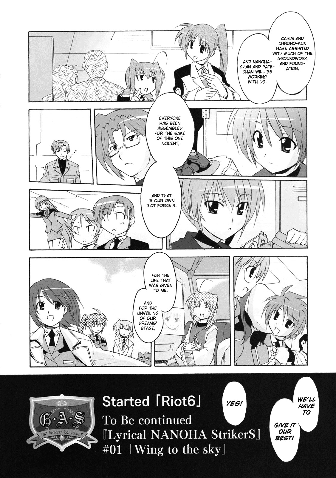 Mahou Shoujo Lyrical Nanoha StrikerS the Comics chapter 7 page 24