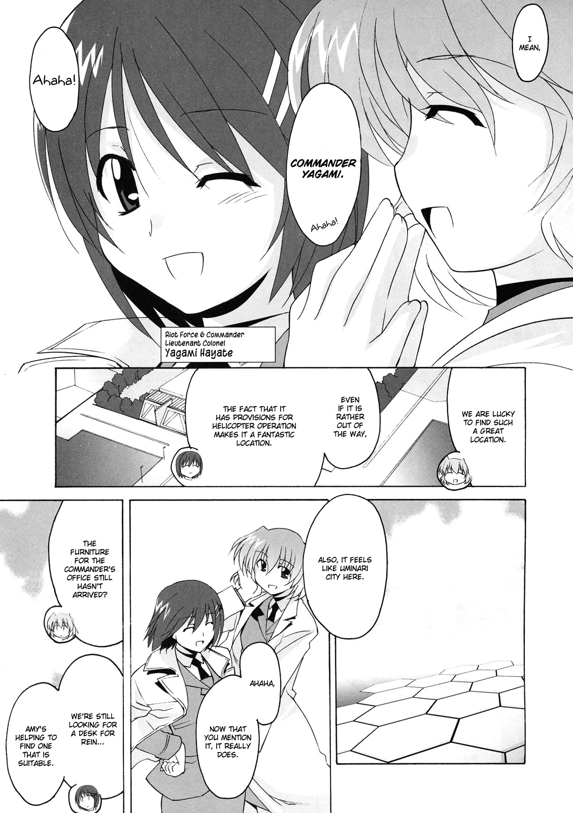 Mahou Shoujo Lyrical Nanoha StrikerS the Comics chapter 7 page 3