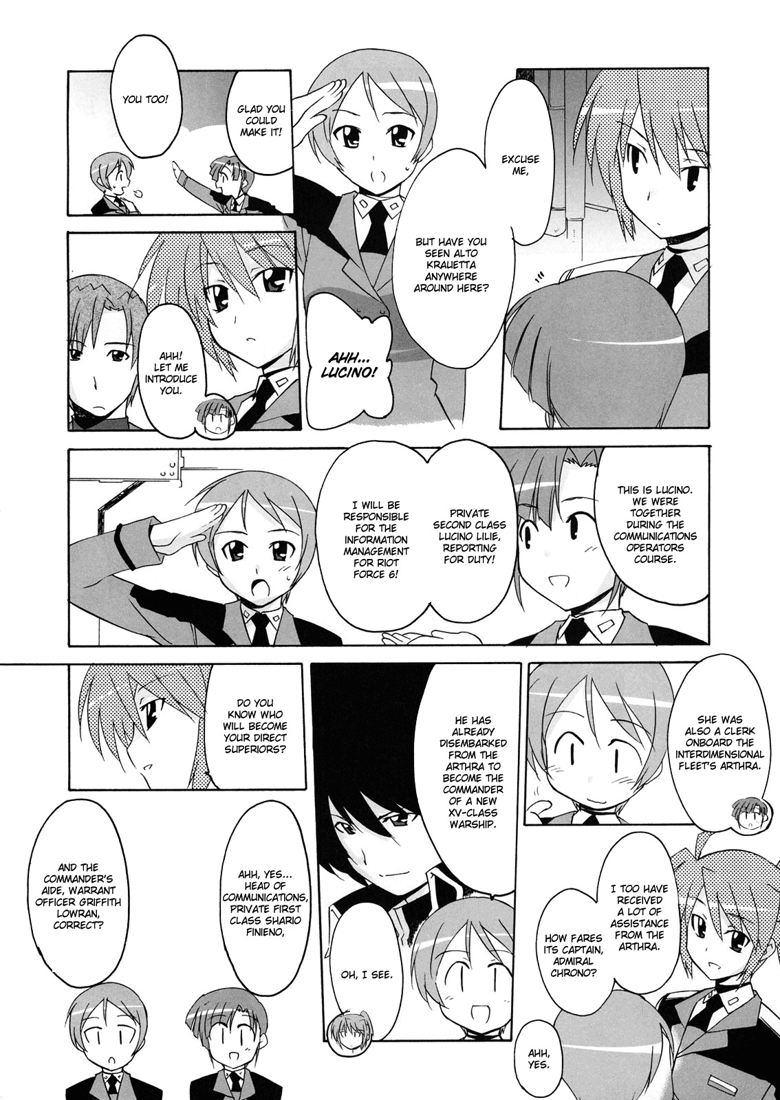 Mahou Shoujo Lyrical Nanoha StrikerS the Comics chapter 7 page 6