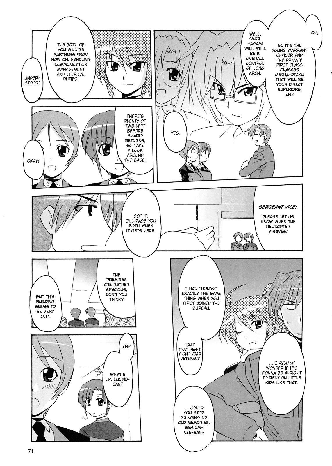 Mahou Shoujo Lyrical Nanoha StrikerS the Comics chapter 7 page 7