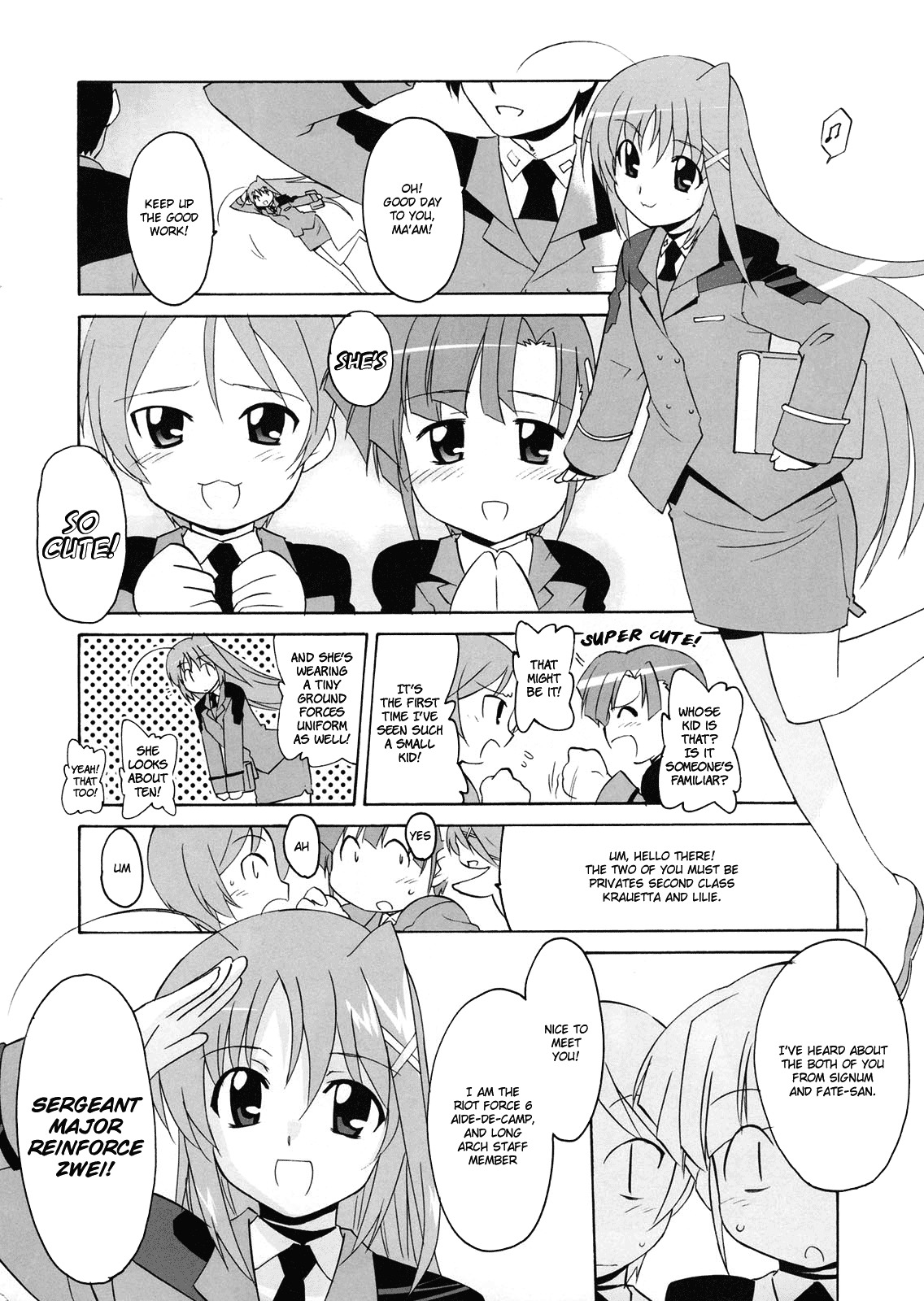 Mahou Shoujo Lyrical Nanoha StrikerS the Comics chapter 7 page 8