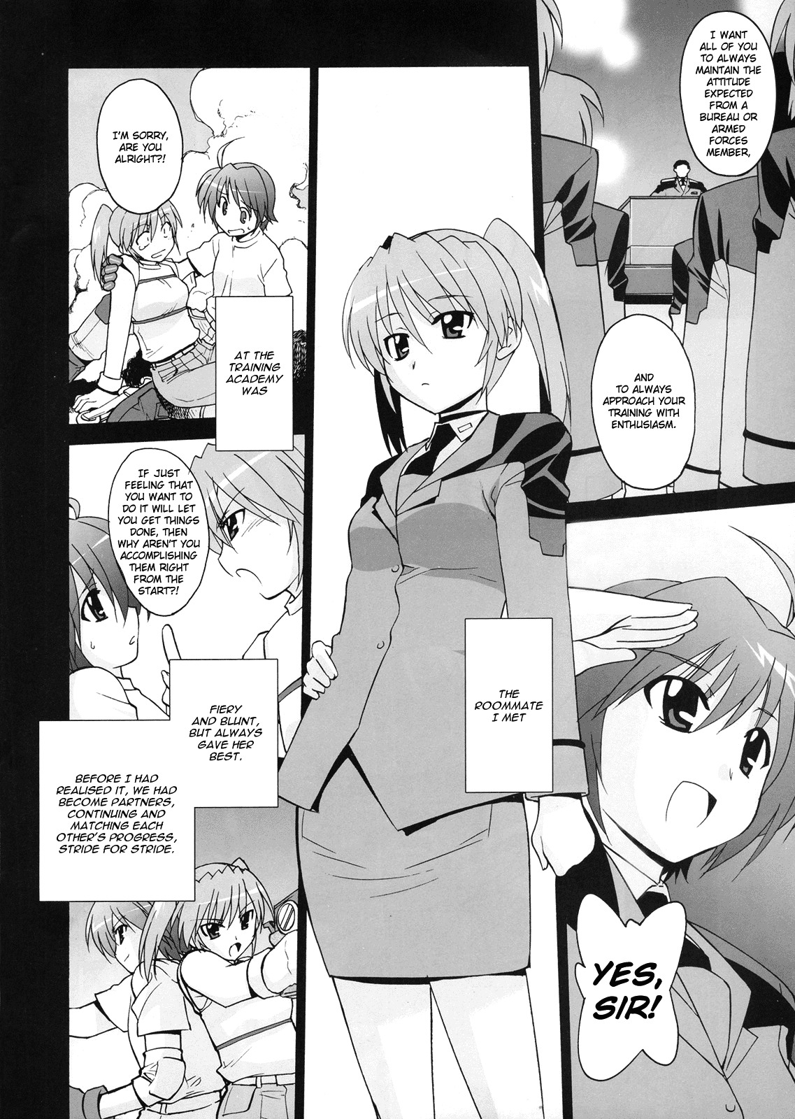 Mahou Shoujo Lyrical Nanoha StrikerS the Comics chapter 8 page 13