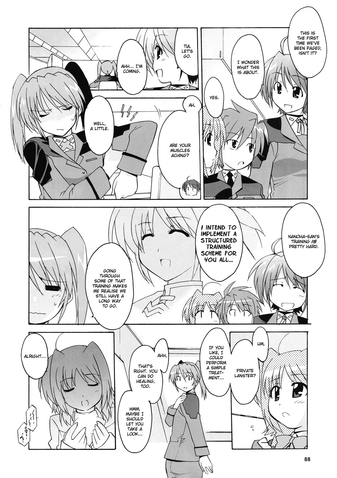 Mahou Shoujo Lyrical Nanoha StrikerS the Comics chapter 8 page 18