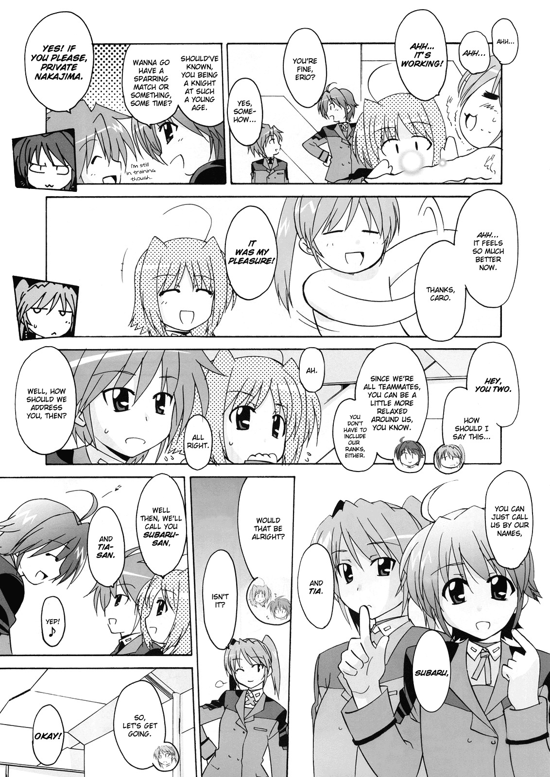 Mahou Shoujo Lyrical Nanoha StrikerS the Comics chapter 8 page 19