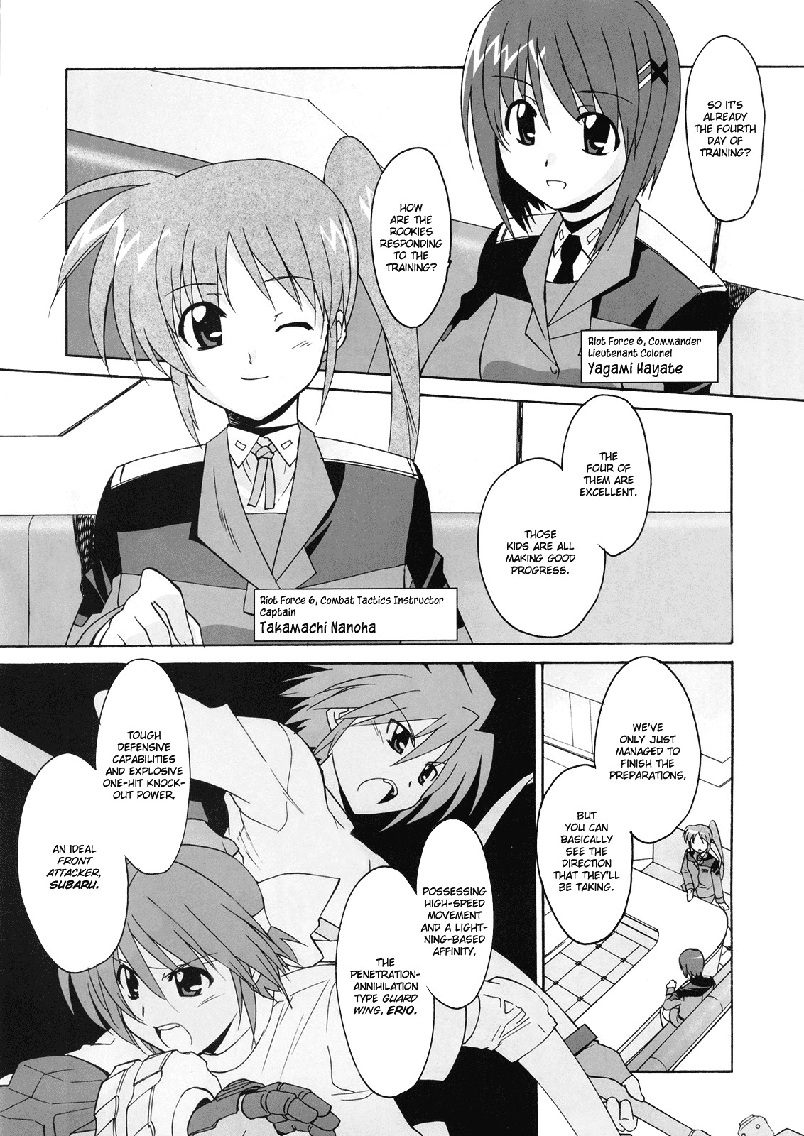 Mahou Shoujo Lyrical Nanoha StrikerS the Comics chapter 8 page 21