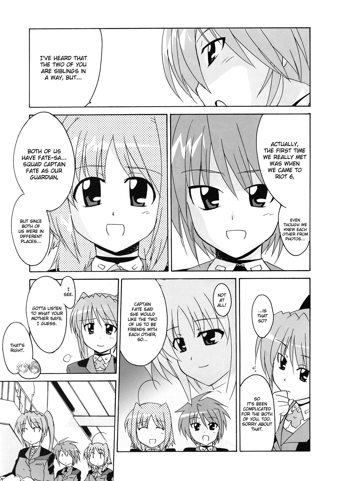 Mahou Shoujo Lyrical Nanoha StrikerS the Comics chapter 8 page 25