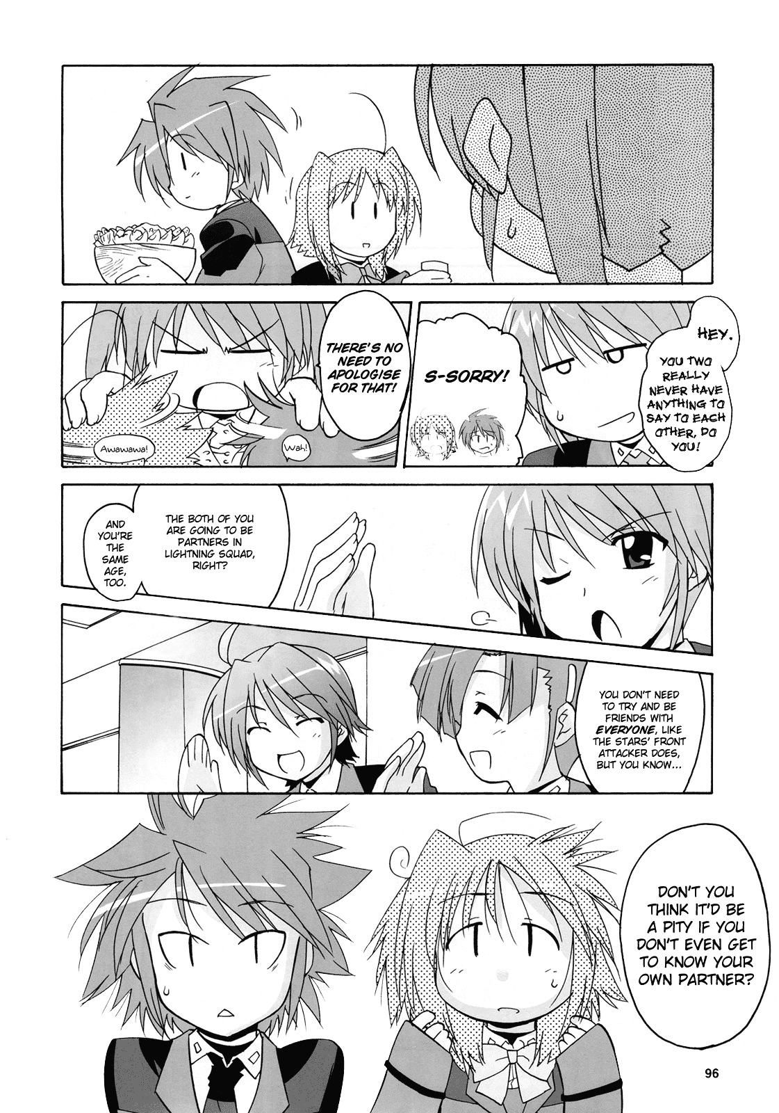 Mahou Shoujo Lyrical Nanoha StrikerS the Comics chapter 8 page 26