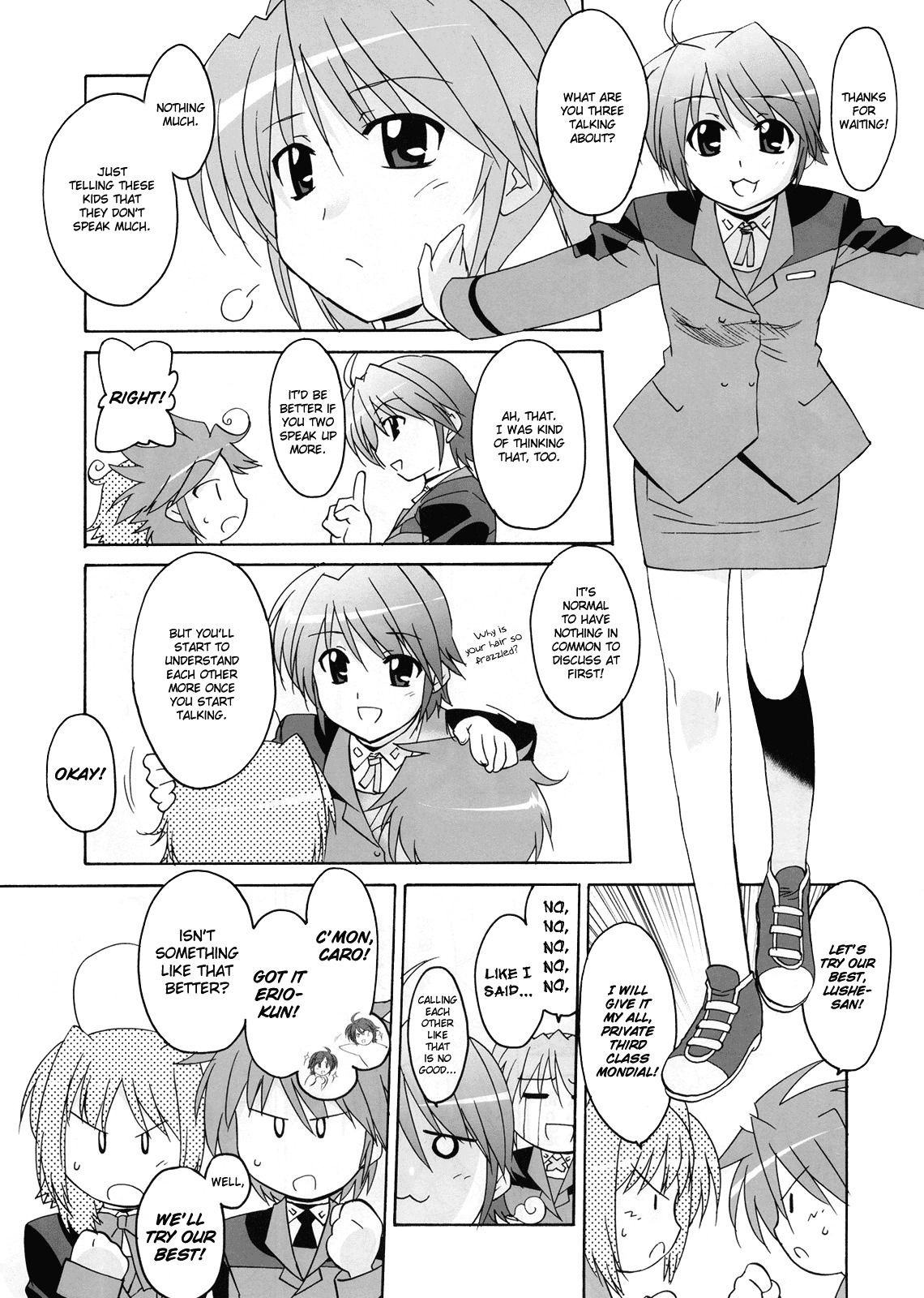 Mahou Shoujo Lyrical Nanoha StrikerS the Comics chapter 8 page 27