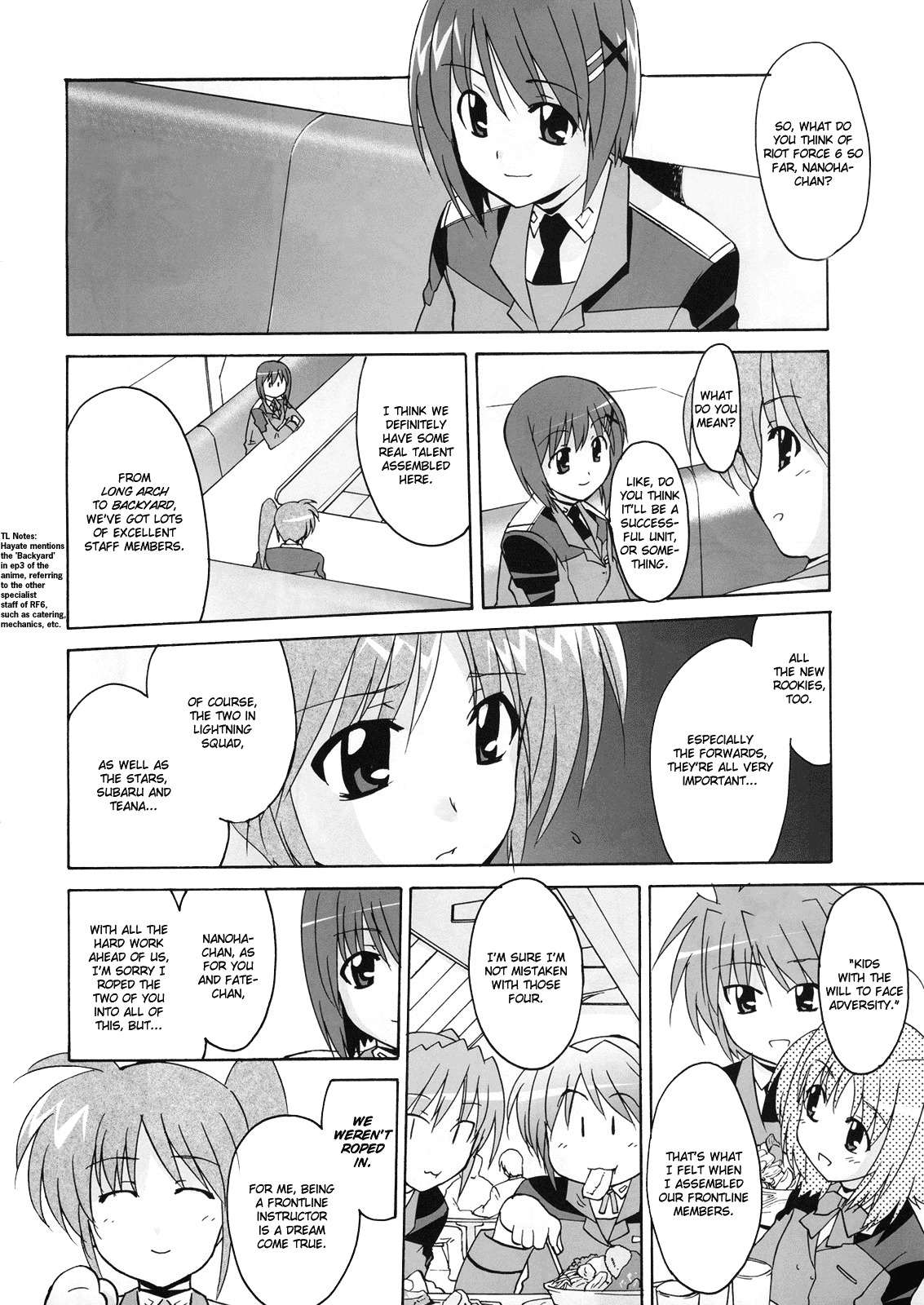 Mahou Shoujo Lyrical Nanoha StrikerS the Comics chapter 8 page 28