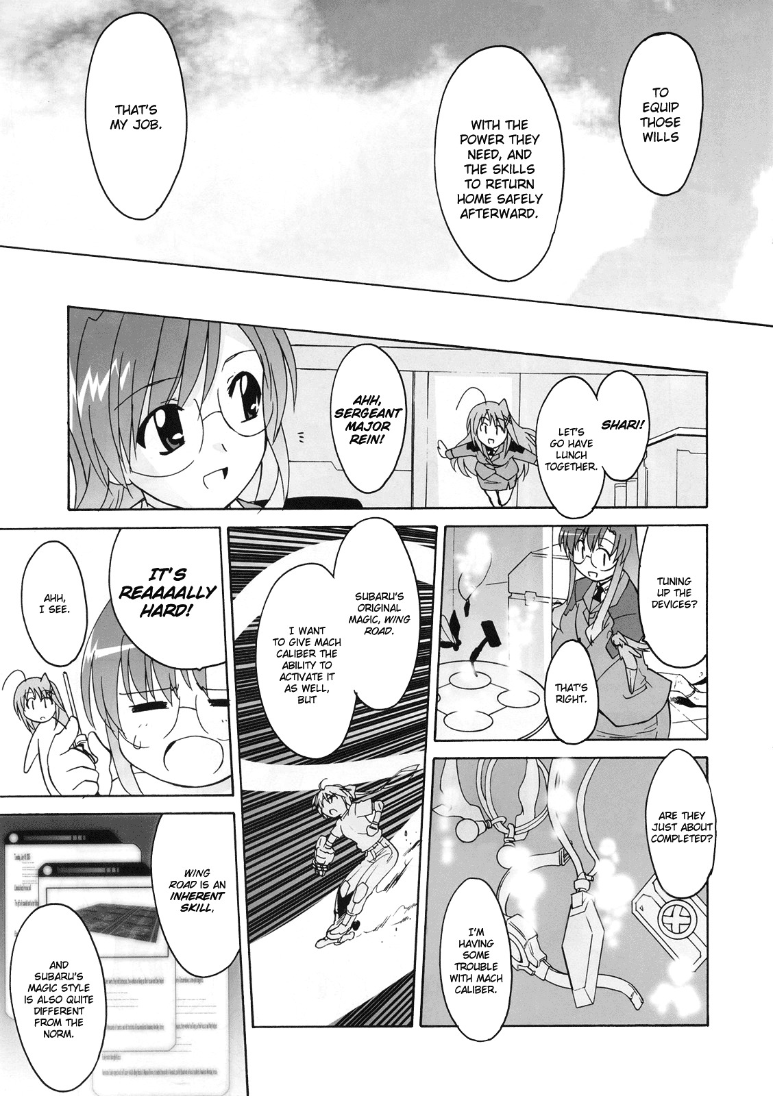 Mahou Shoujo Lyrical Nanoha StrikerS the Comics chapter 8 page 29