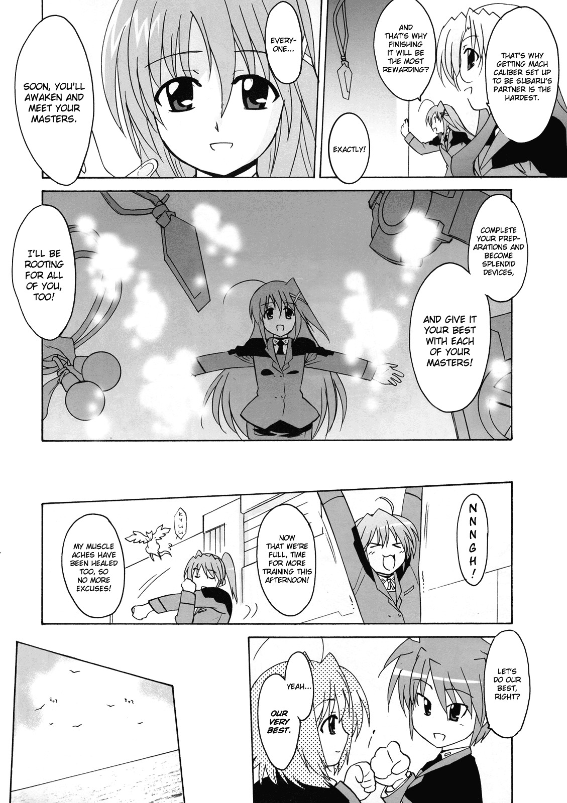 Mahou Shoujo Lyrical Nanoha StrikerS the Comics chapter 8 page 30