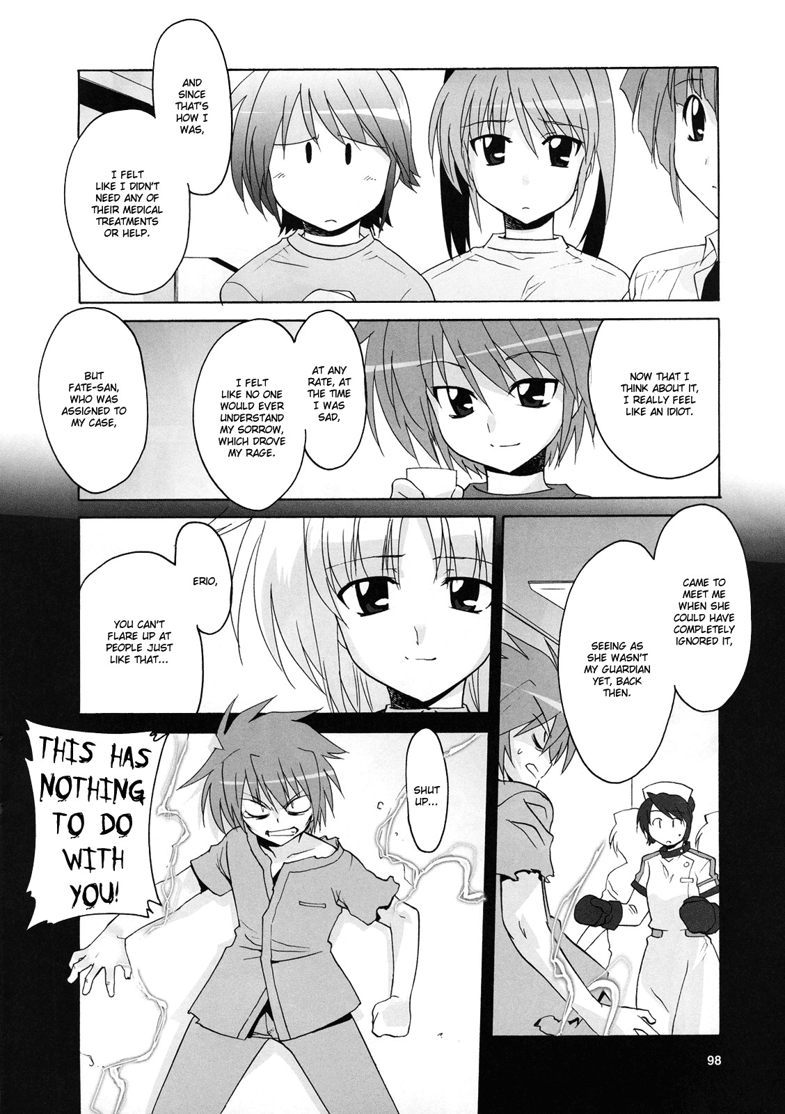 Mahou Shoujo Lyrical Nanoha StrikerS the Comics chapter 9 page 14