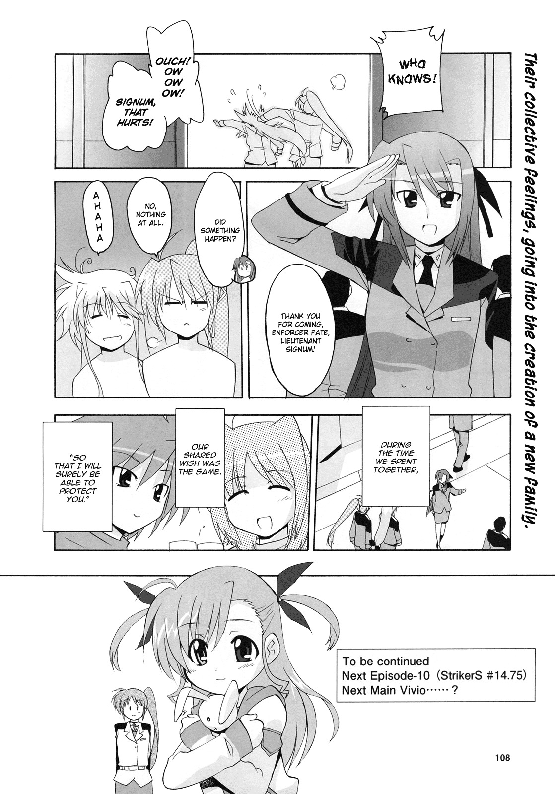 Mahou Shoujo Lyrical Nanoha StrikerS the Comics chapter 9 page 24