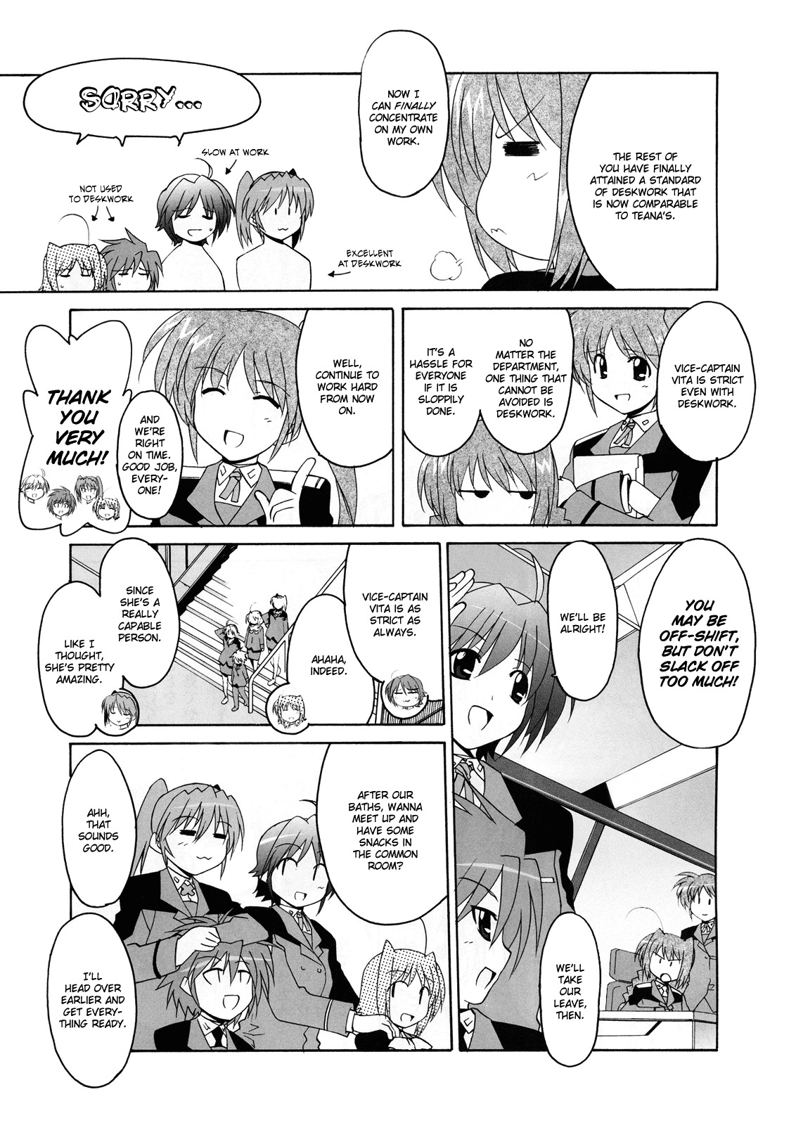 Mahou Shoujo Lyrical Nanoha StrikerS the Comics chapter 9 page 7