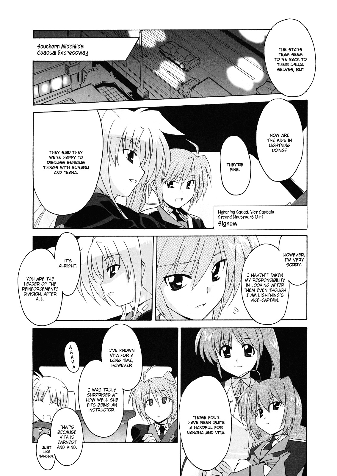 Mahou Shoujo Lyrical Nanoha StrikerS the Comics chapter 9 page 8
