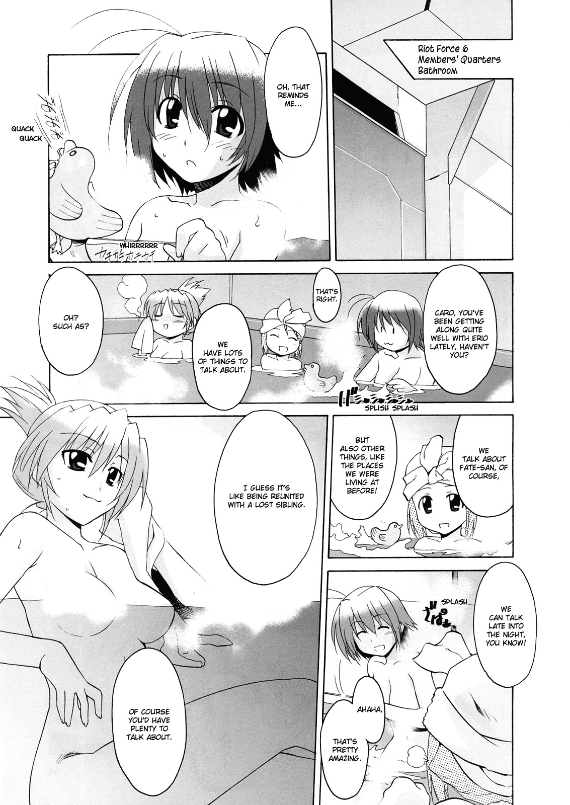 Mahou Shoujo Lyrical Nanoha StrikerS the Comics chapter 9 page 9