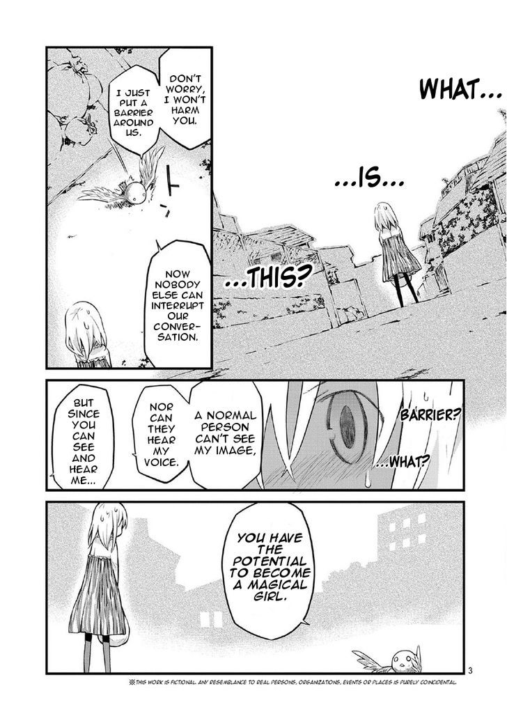 Mahou Shoujo Nante Mou Ii Desu Kara. chapter 1 page 3