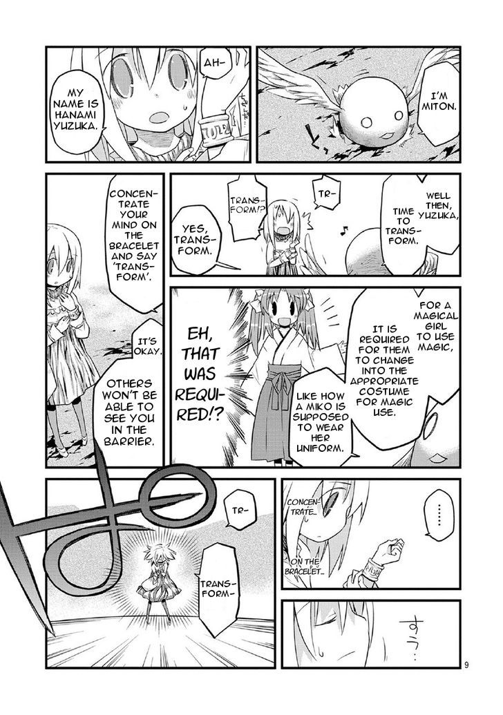 Mahou Shoujo Nante Mou Ii Desu Kara. chapter 1 page 9