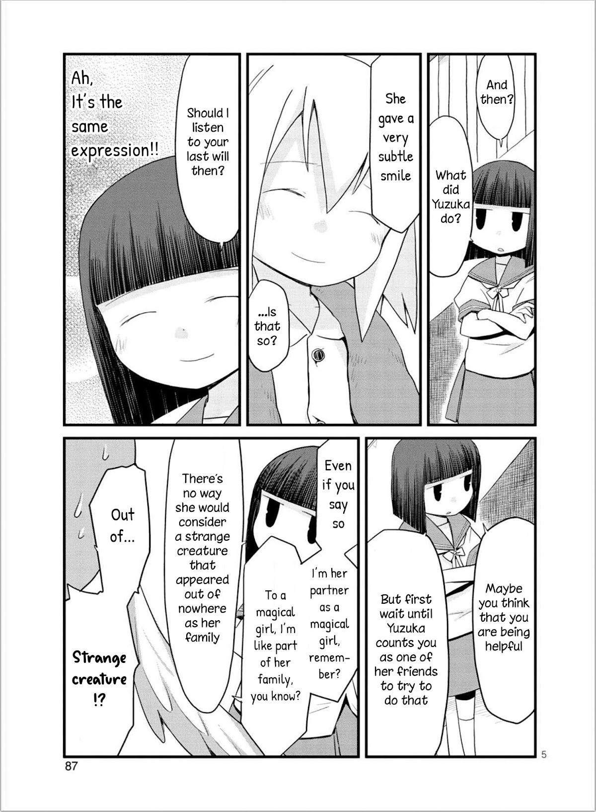 Mahou Shoujo Nante Mou Ii Desu Kara. chapter 13 page 5