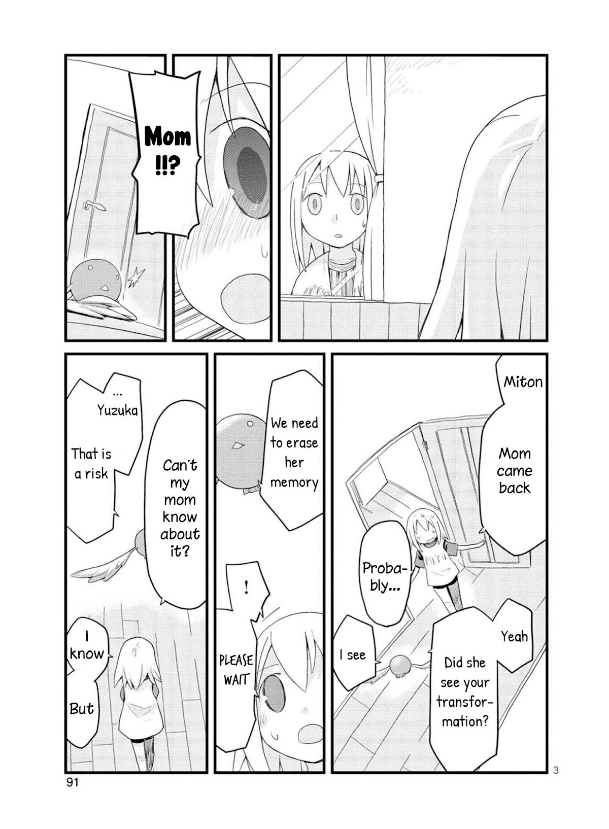 Mahou Shoujo Nante Mou Ii Desu Kara. chapter 14 page 3