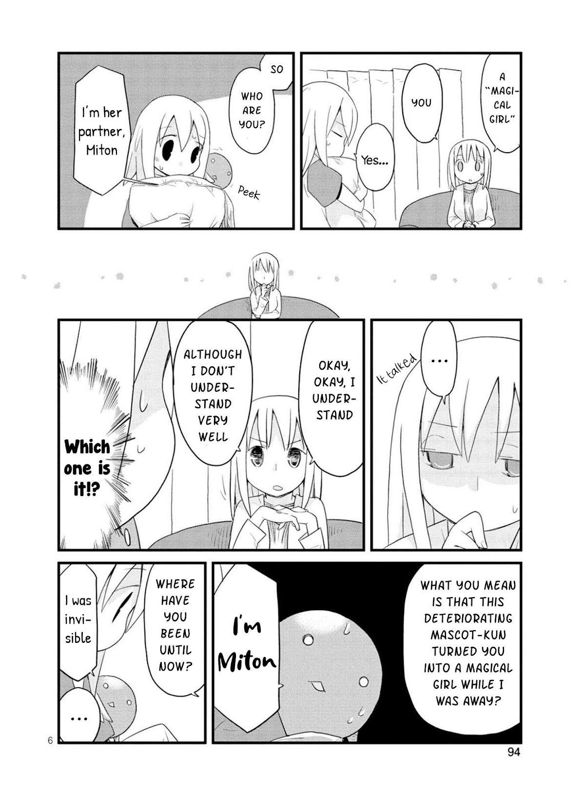Mahou Shoujo Nante Mou Ii Desu Kara. chapter 14 page 6