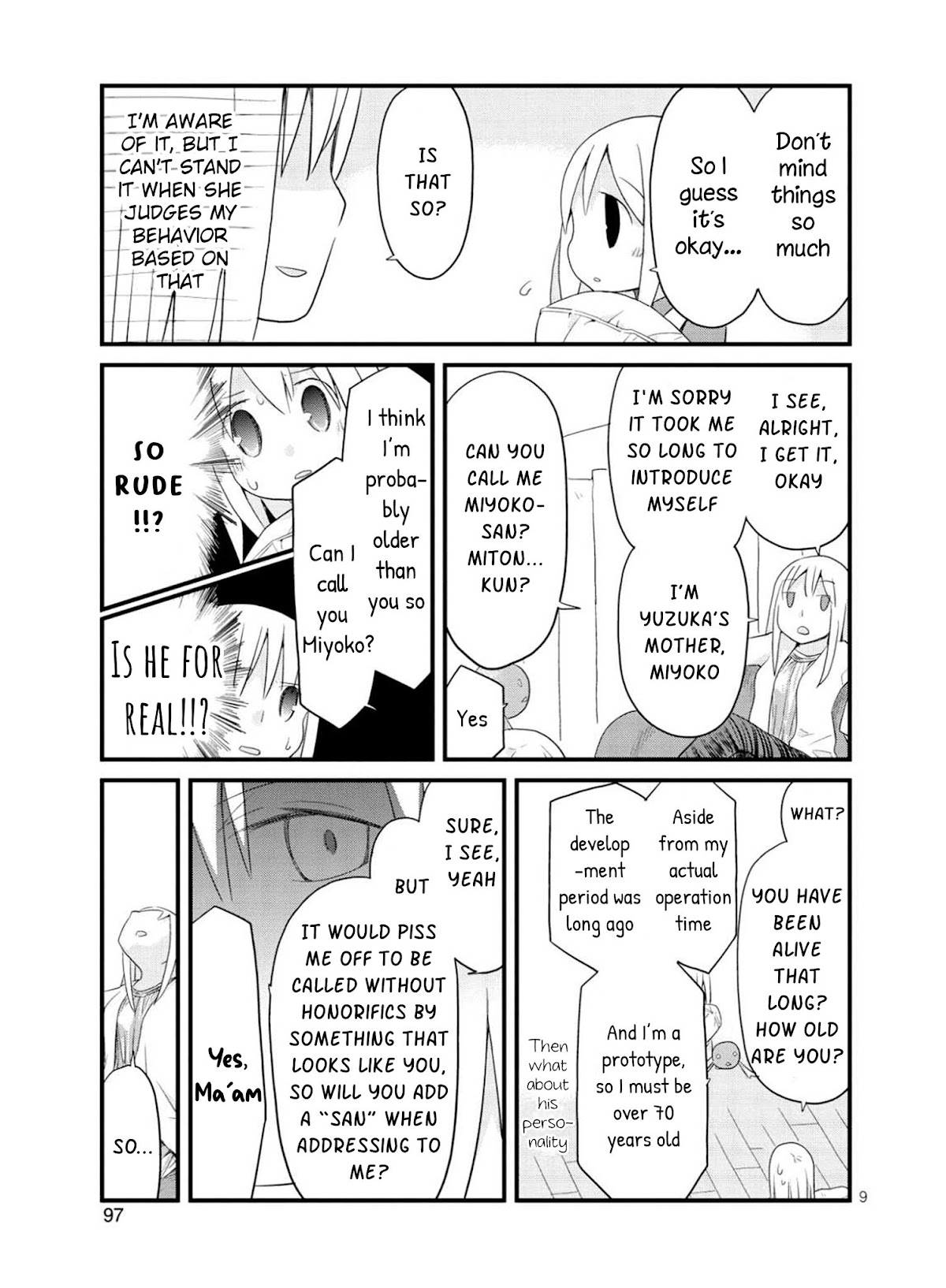 Mahou Shoujo Nante Mou Ii Desu Kara. chapter 14 page 9