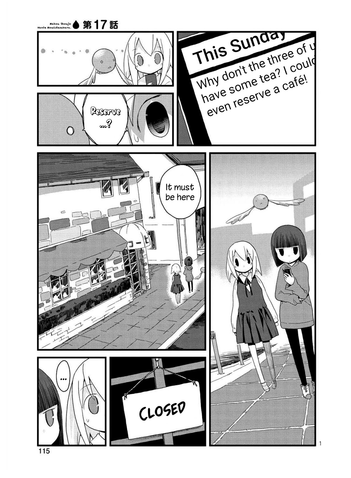 Mahou Shoujo Nante Mou Ii Desu Kara. chapter 17 page 1