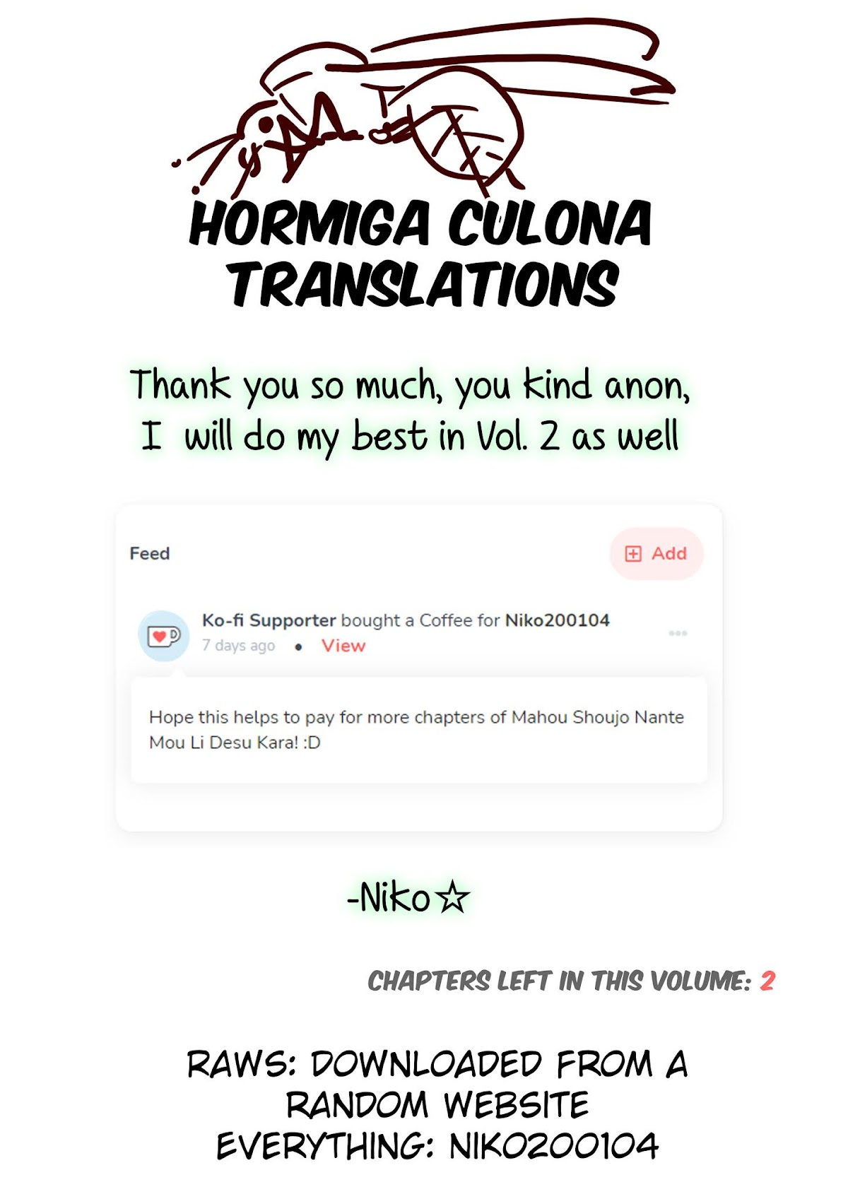 Mahou Shoujo Nante Mou Ii Desu Kara. chapter 17 page 15