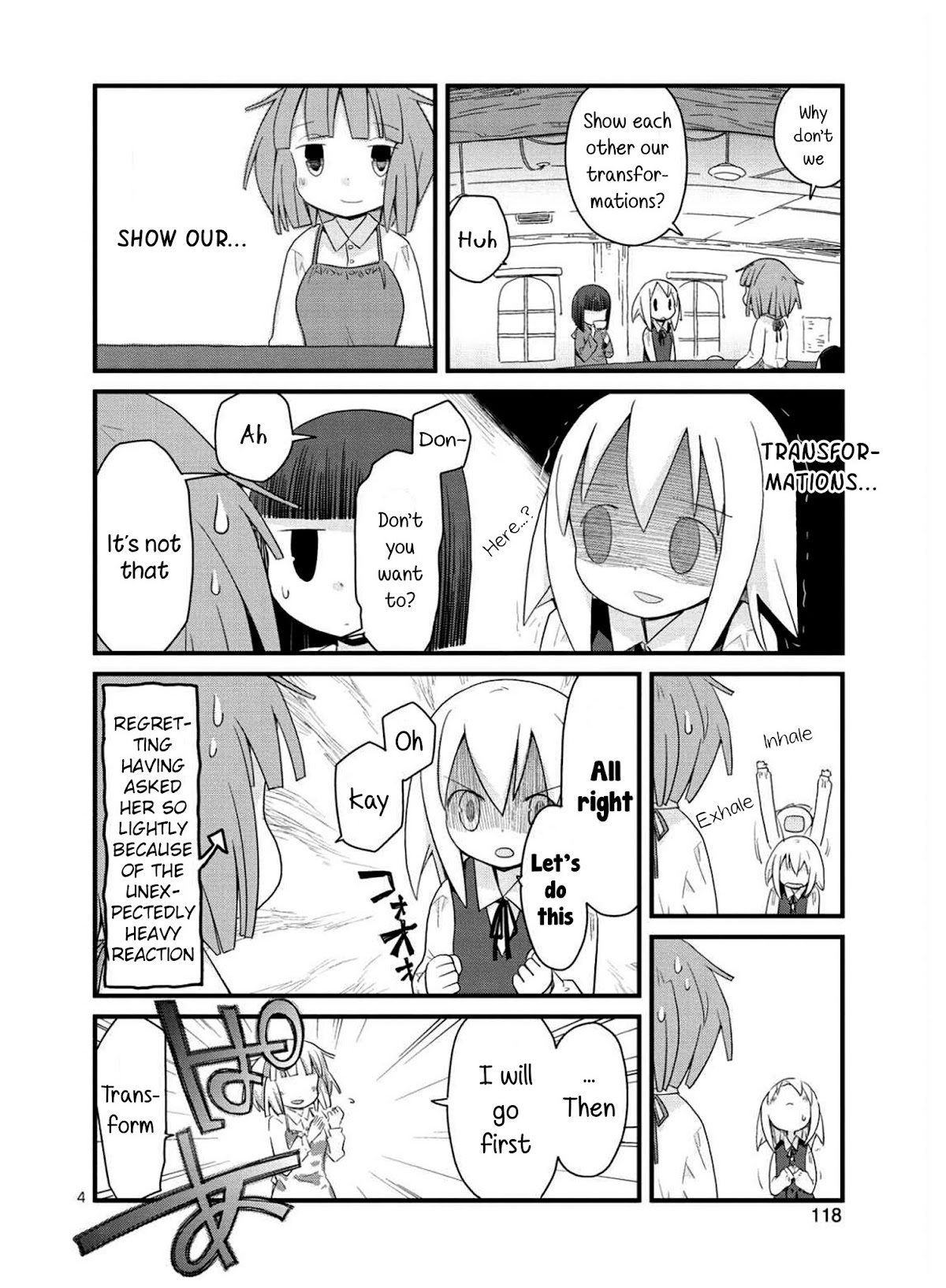 Mahou Shoujo Nante Mou Ii Desu Kara. chapter 17 page 4