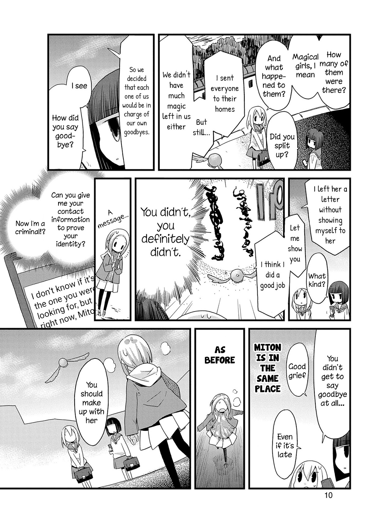 Mahou Shoujo Nante Mou Ii Desu Kara. chapter 20 page 11