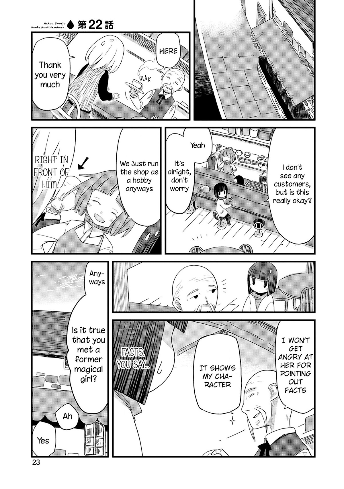 Mahou Shoujo Nante Mou Ii Desu Kara. chapter 22 page 1