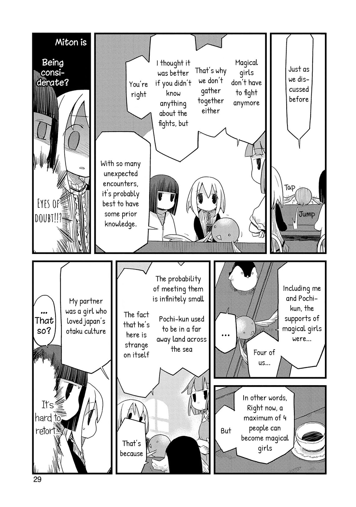 Mahou Shoujo Nante Mou Ii Desu Kara. chapter 22 page 7