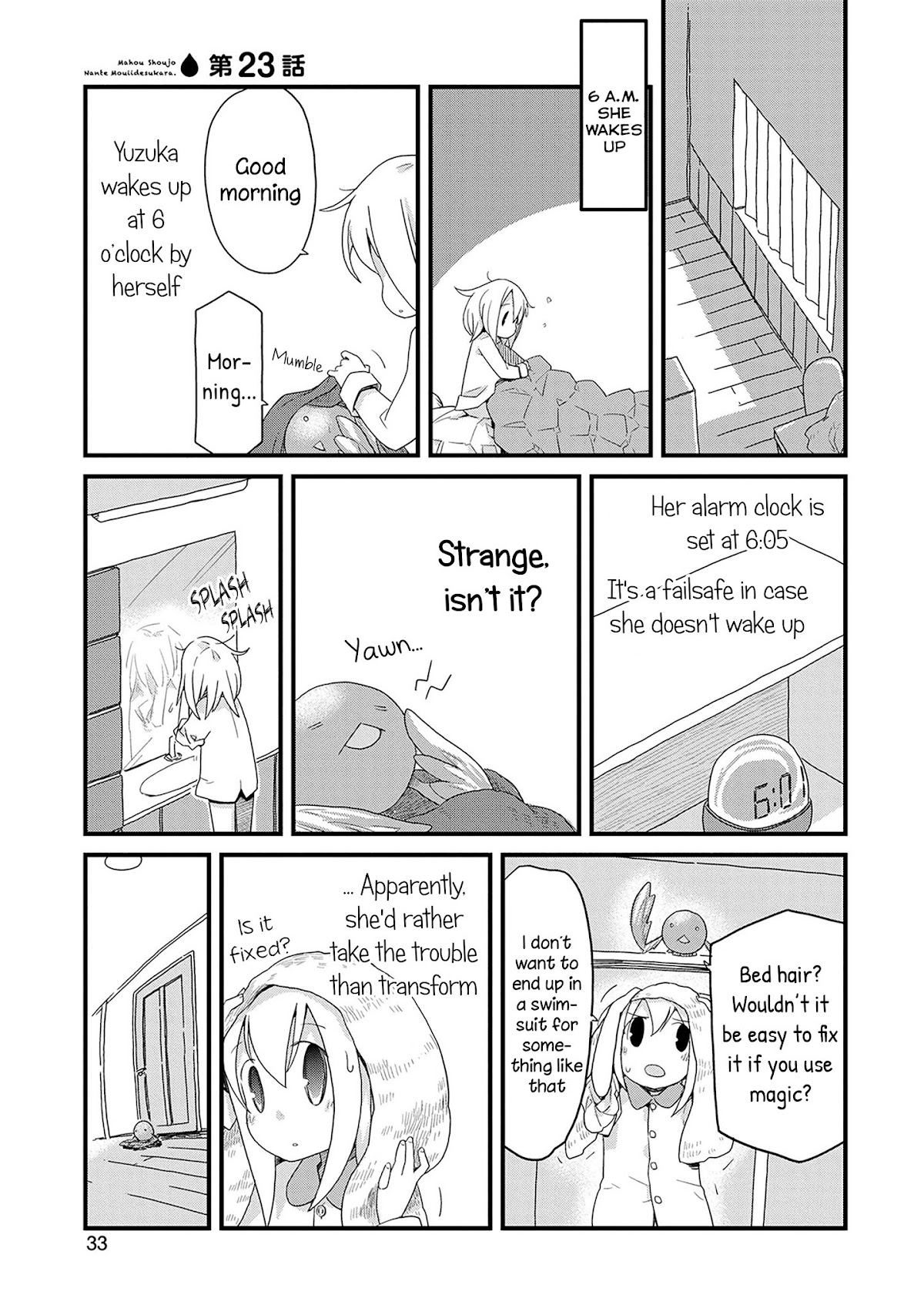 Mahou Shoujo Nante Mou Ii Desu Kara. chapter 23 page 1