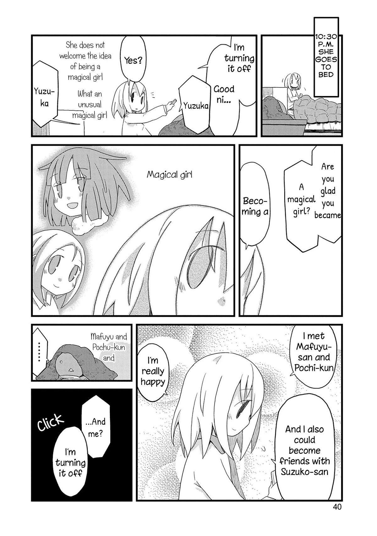 Mahou Shoujo Nante Mou Ii Desu Kara. chapter 23 page 8