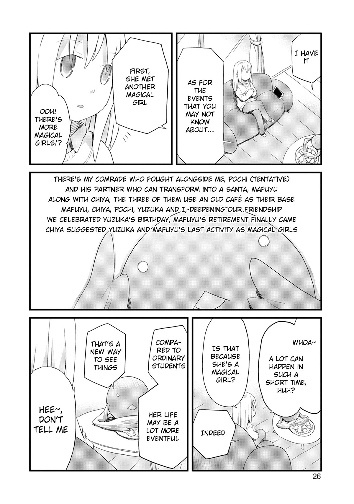 Mahou Shoujo Nante Mou Ii Desu Kara. chapter 34 page 4