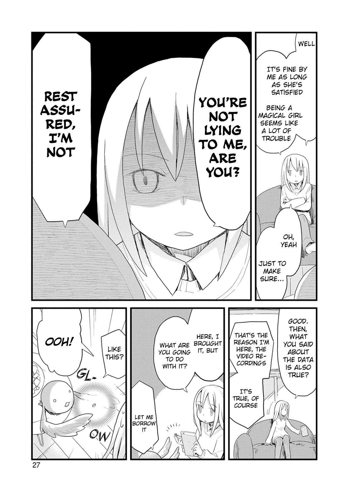 Mahou Shoujo Nante Mou Ii Desu Kara. chapter 34 page 5