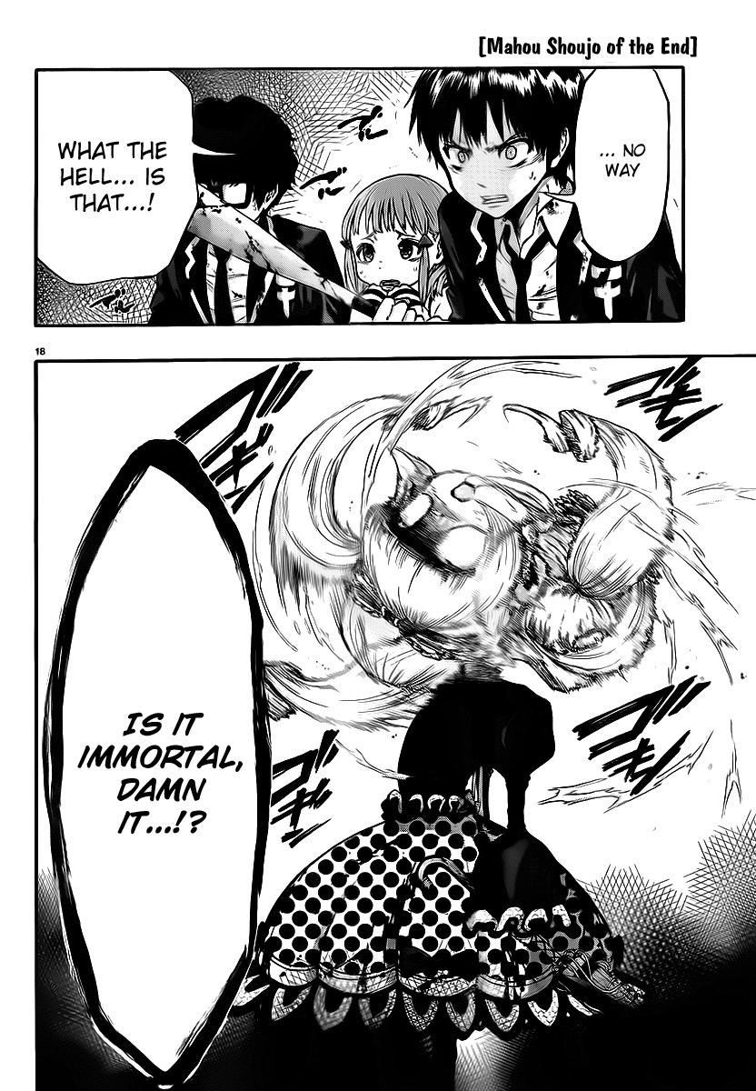 Mahou Shoujo of the End chapter 2 page 18