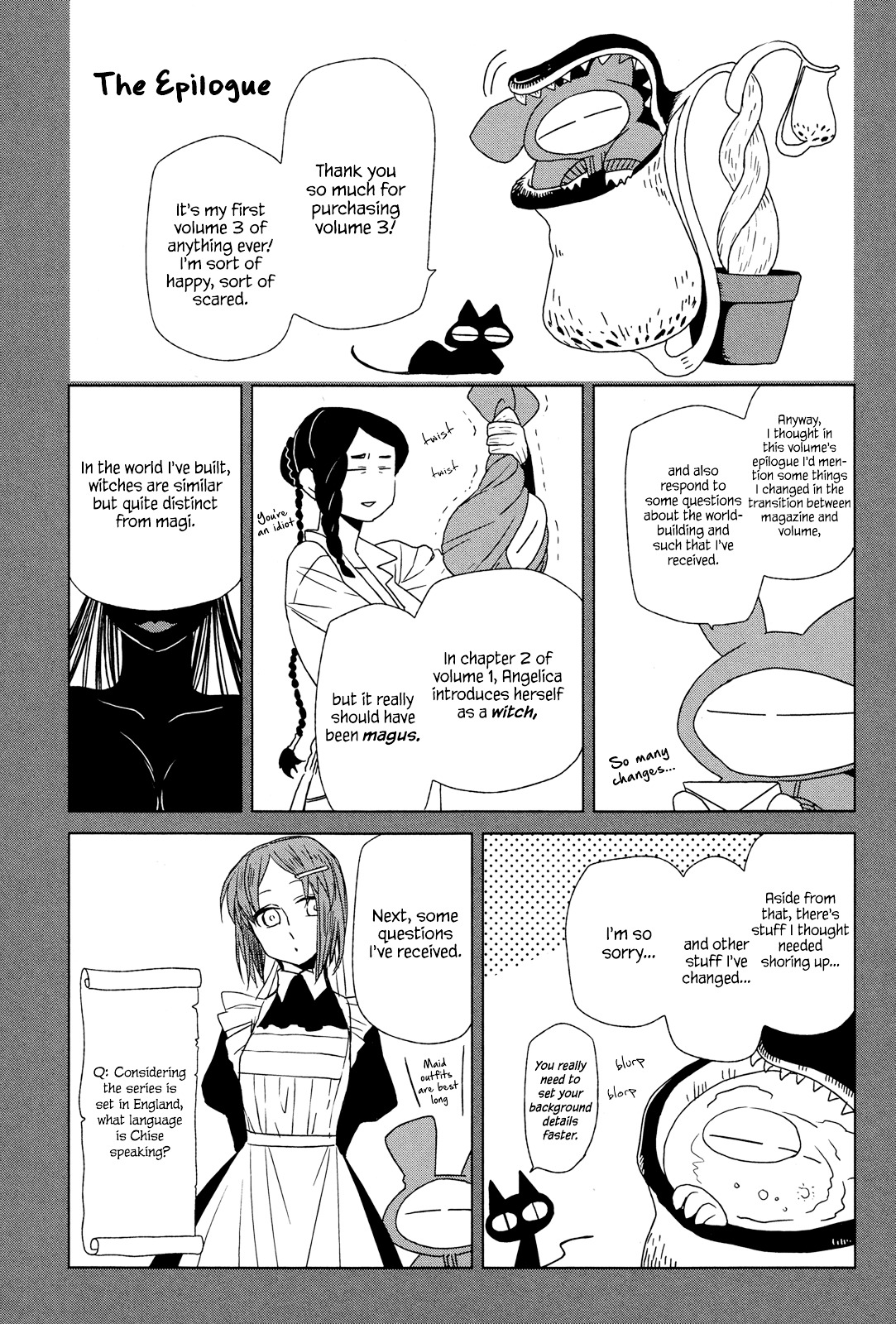 Mahou Tsukai no Yome chapter 15.5 page 5