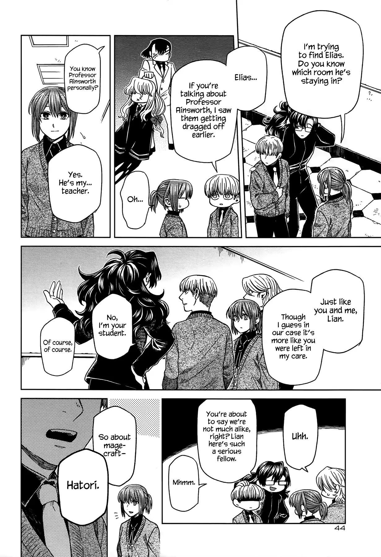 Mahou Tsukai no Yome chapter 49 page 4