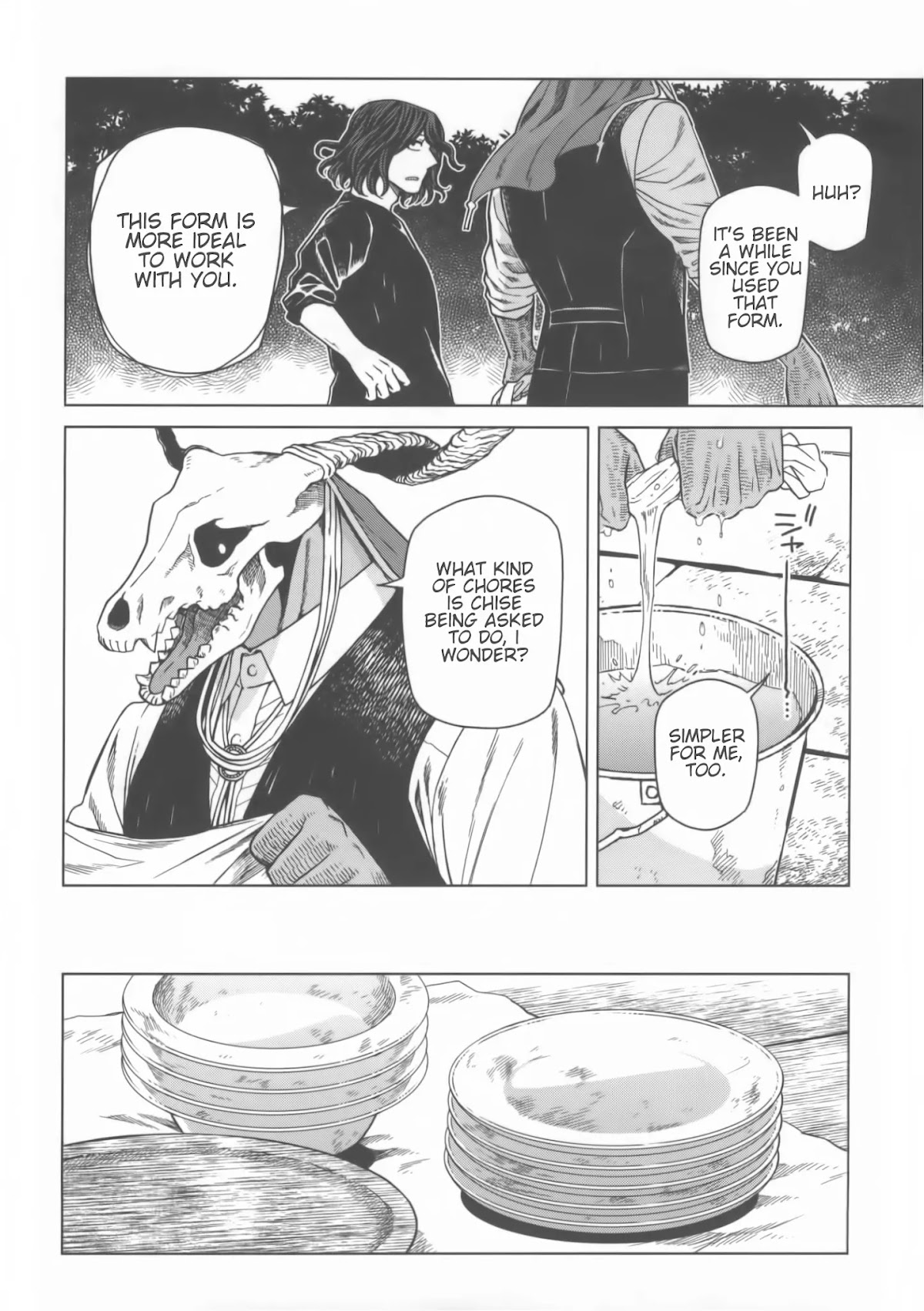 Mahou Tsukai no Yome chapter 55.5 page 11