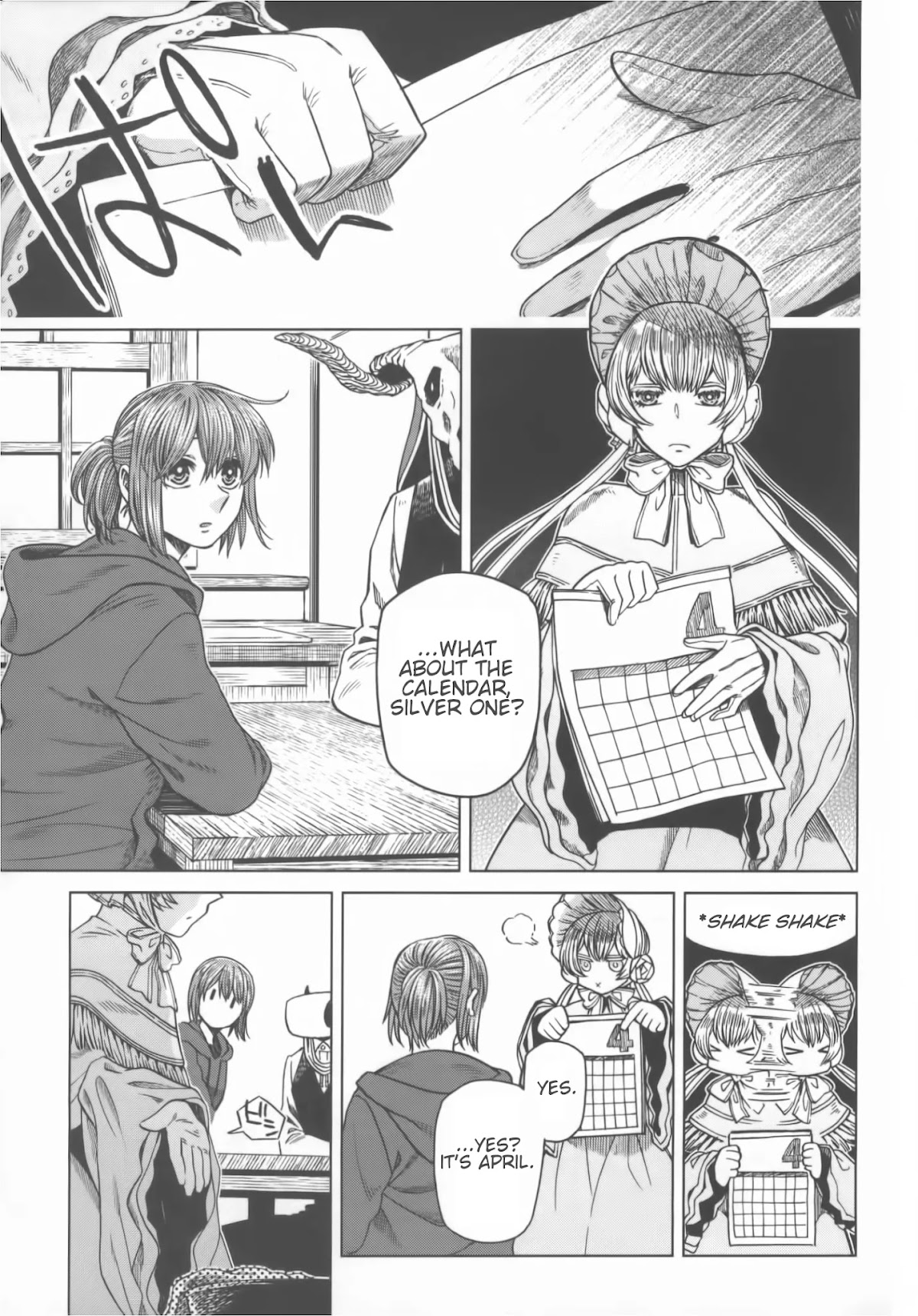 Mahou Tsukai no Yome chapter 55.5 page 4